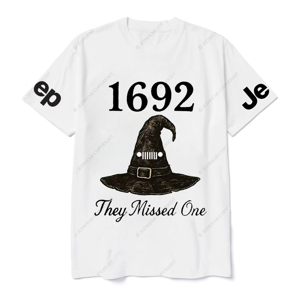 Halloween Cap 1692 They Missed One Jp T-Shirt