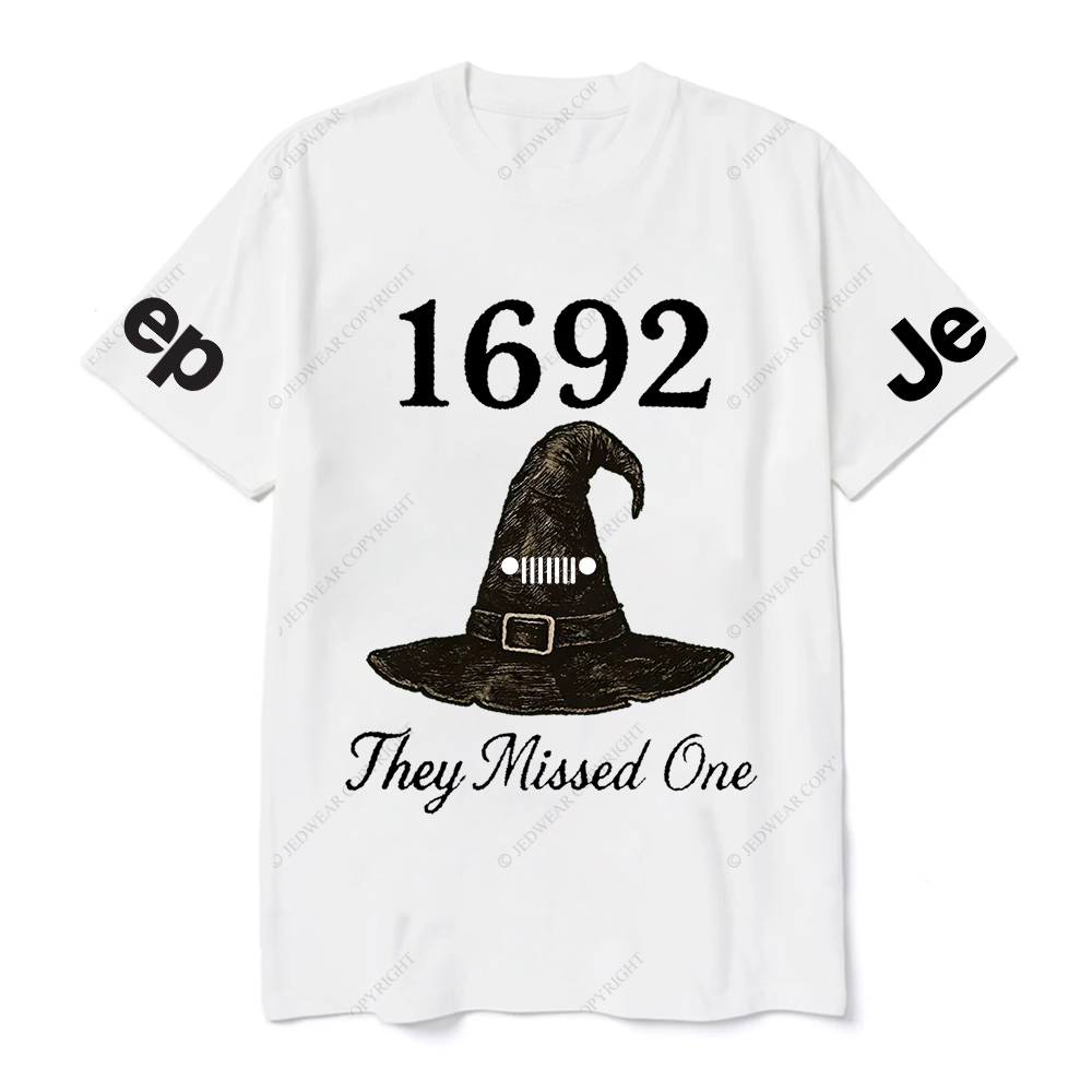 Halloween Cap 1692 They Missed One Jp T-Shirt