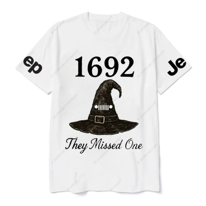 Halloween Cap 1692 They Missed One Jp T-Shirt