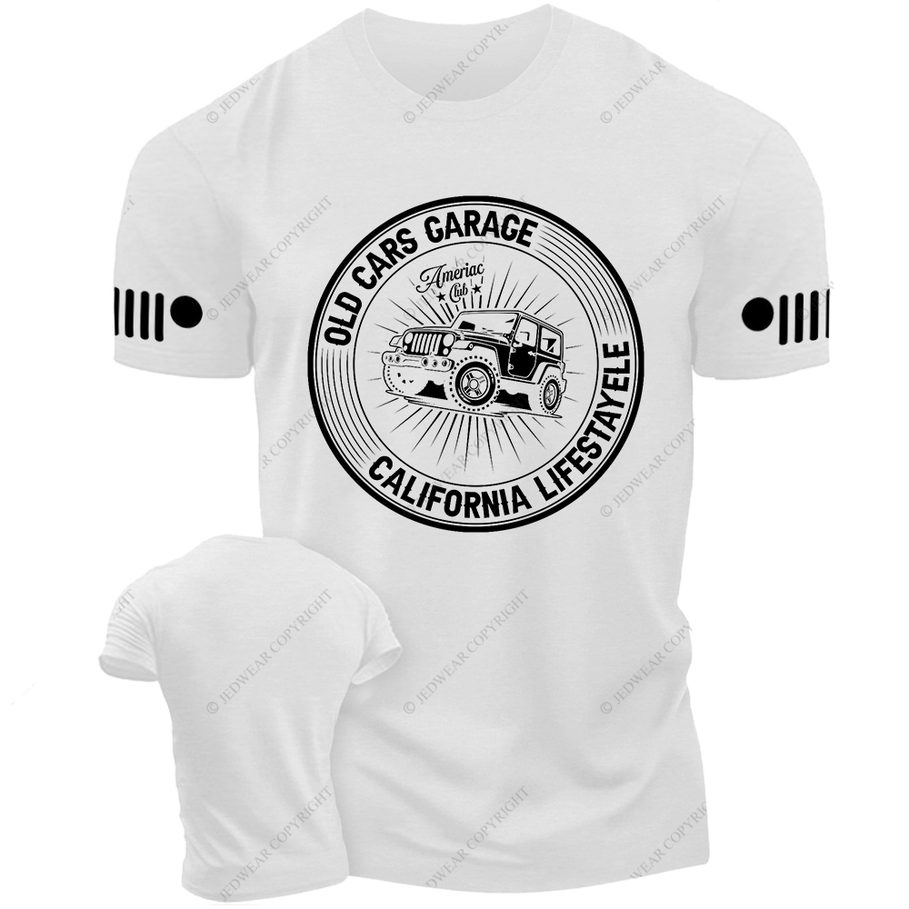 Old Cars Carace California Lifestayele Jp T-Shirt