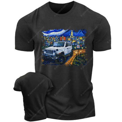 Colorful Oil Painting Jp T-Shirt