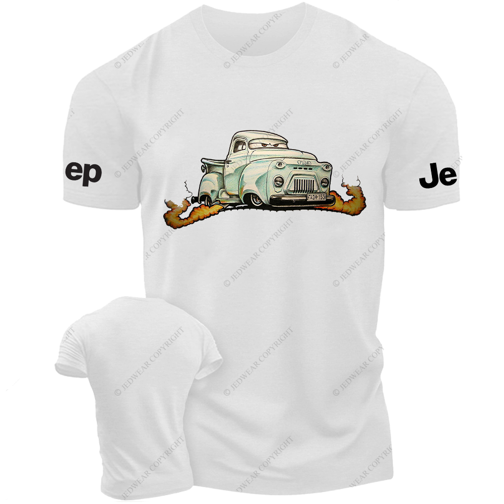 Funny Cartoon Colored Pencil Drawing Jp T-Shirt