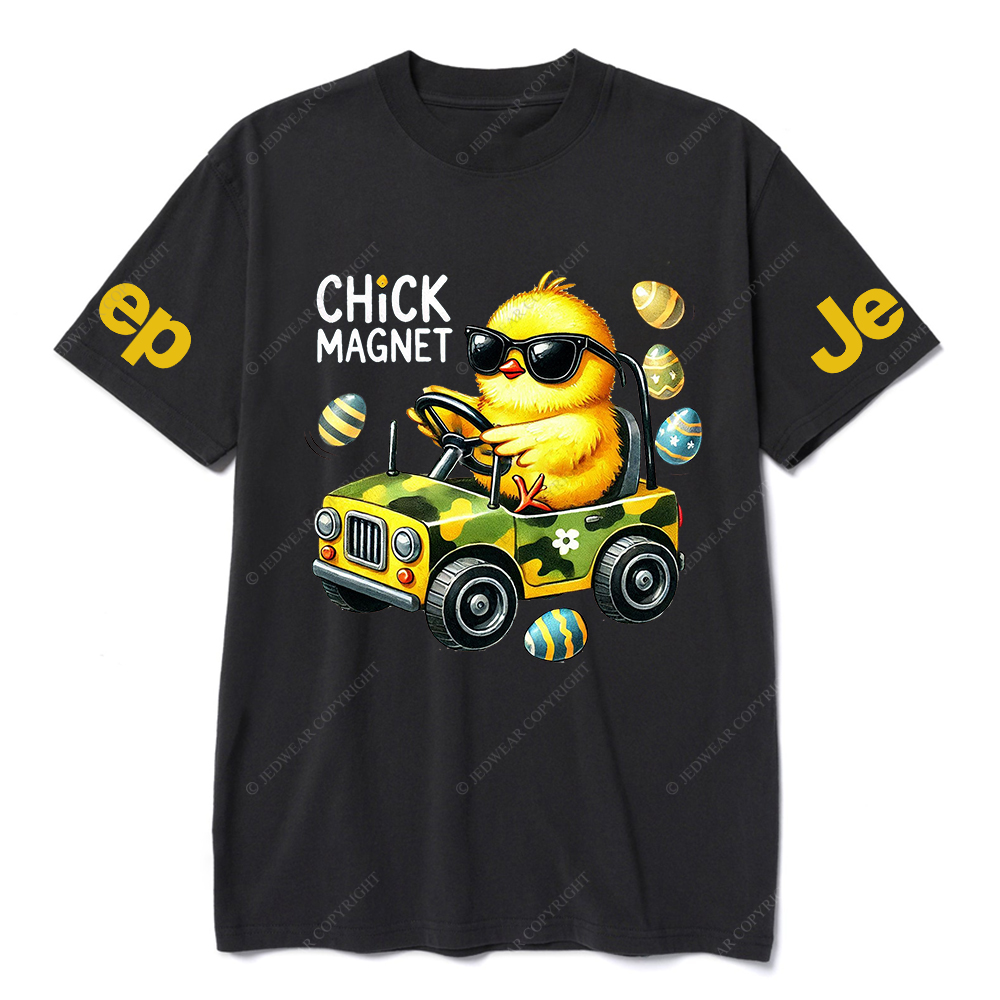 Yellow Duck Chick Magnet Jp T-Shirt
