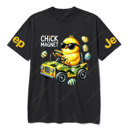 Yellow Duck Chick Magnet Jp T-Shirt