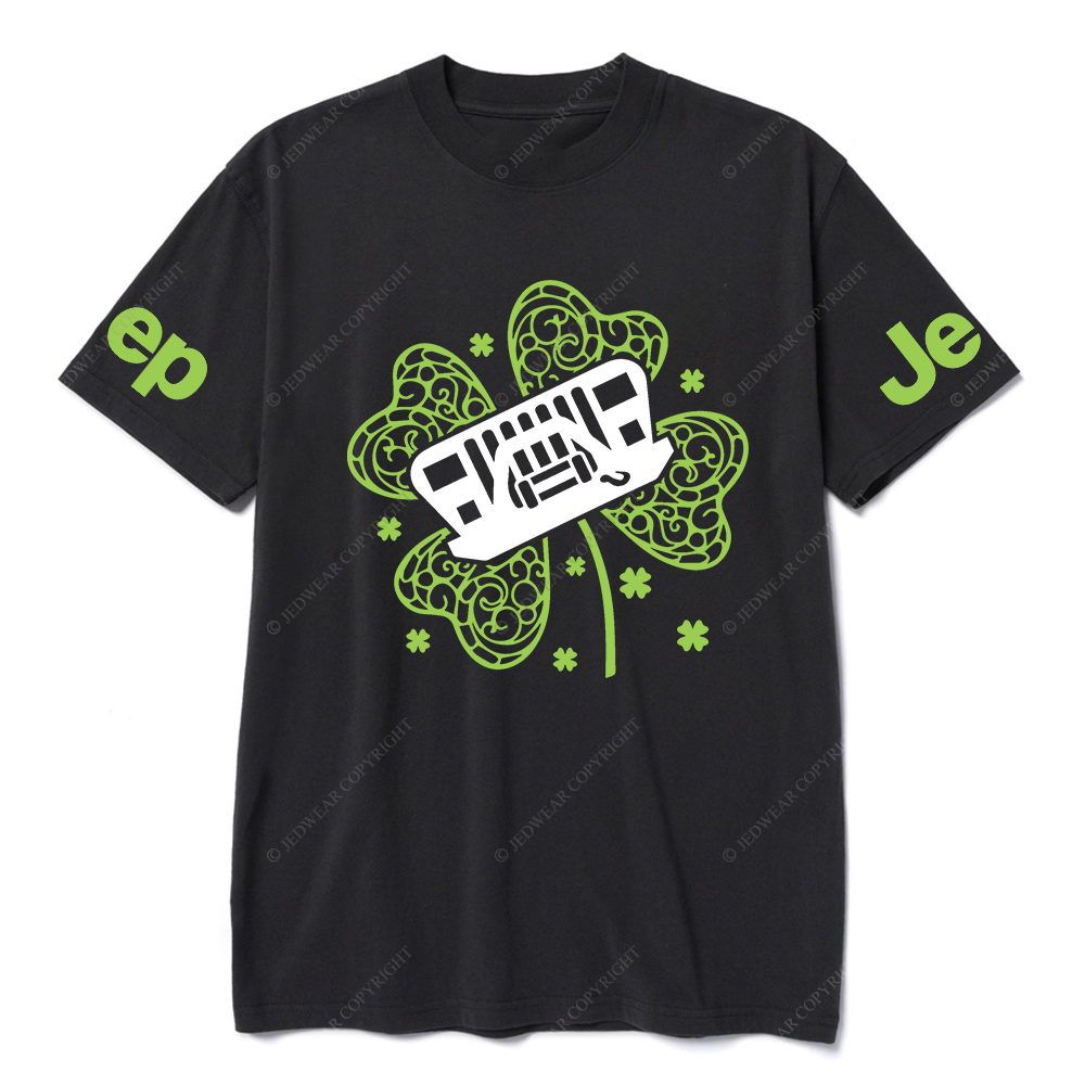 Four-Leaf Clover Flowers And Plants Jp T-Shirt