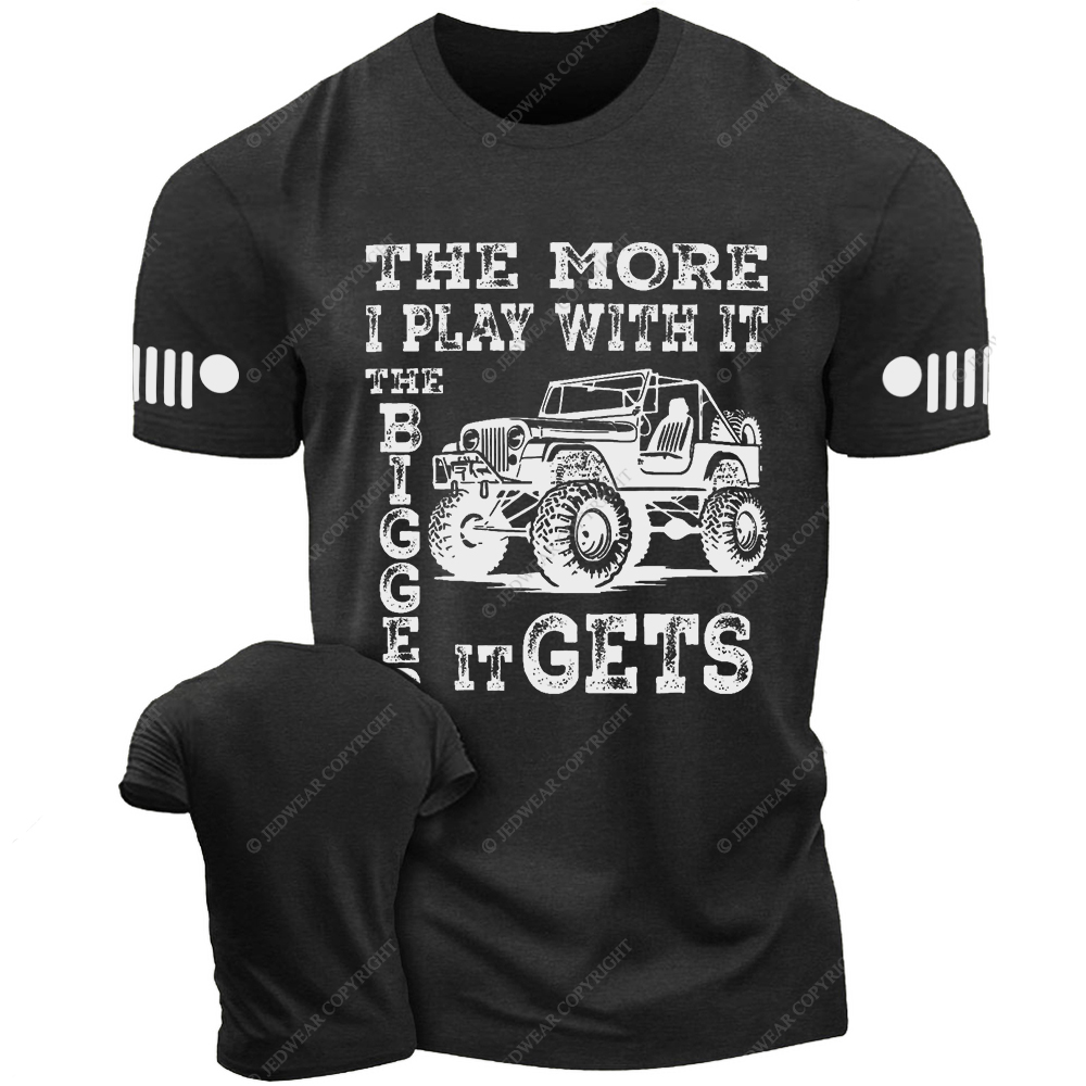 Wrangler The More I Play With It The Bigger I Gets Jp T-Shirt