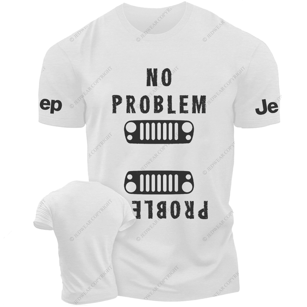 No Problem Wrangler JK Grill Jp T-Shirt