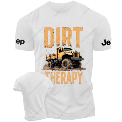 Dirt Therapy Truck Off-Roading Mudding Jp T-Shirt