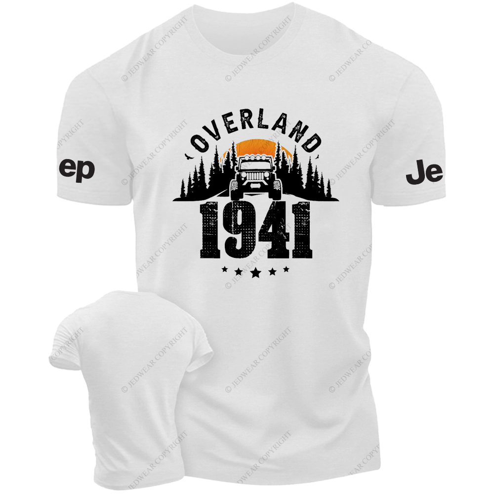 Tree Sunset Overland Since 1941 JP T-Shirt