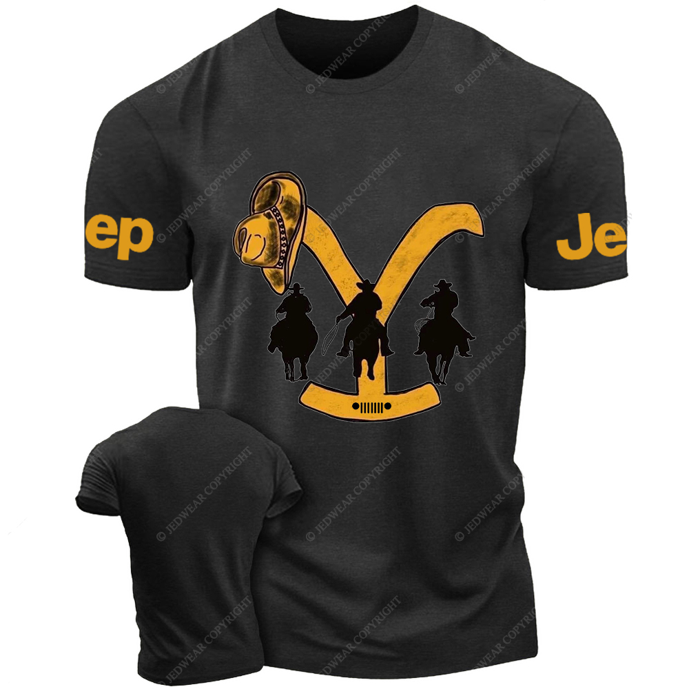 Yellowstone Cowboy Hat Jp T-Shirt