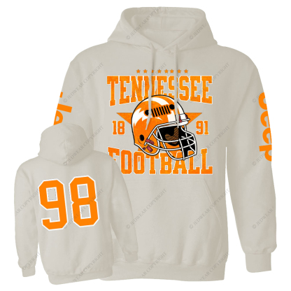 Tennessee Football Retro Nashville Jp Casual Hoodie