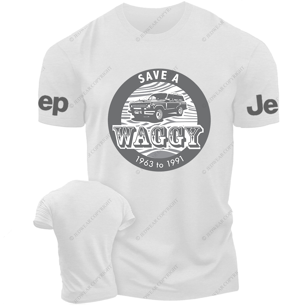 Save A Waggy Gray Classic Jp T-Shirt
