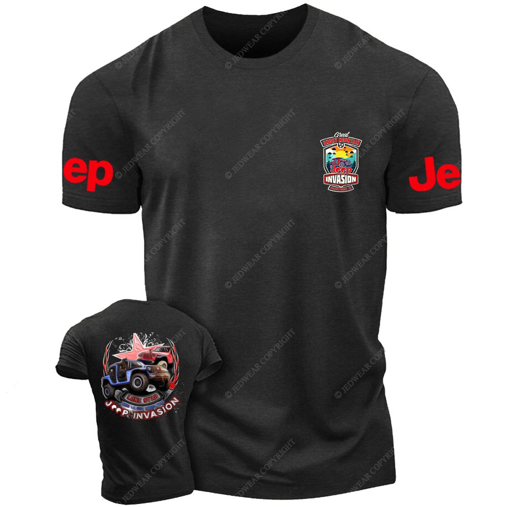 Great Smoky Mountain Lone Star Car Invasion  Jp T-Shirt
