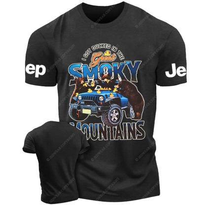 I Got Ducked In The Great Smoky Mountain Jp T-Shirt