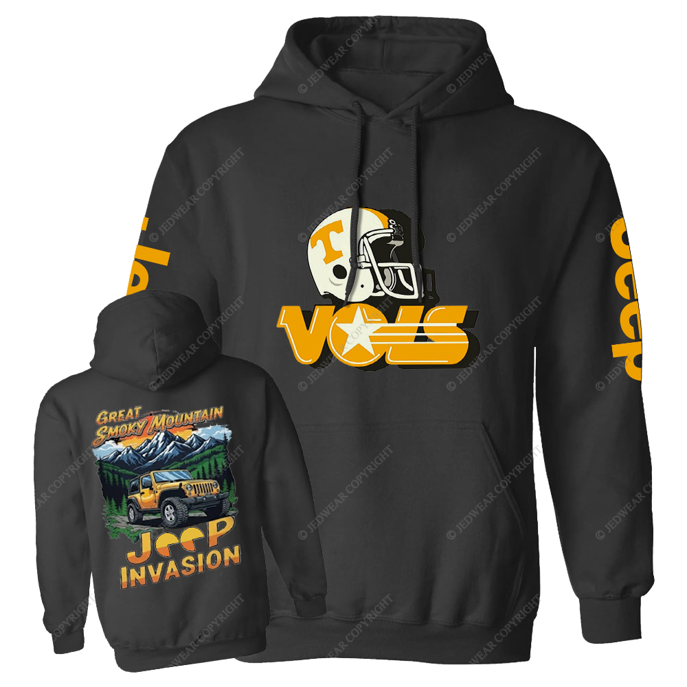 Great Smoky Mountain Invasion Sun Tree Jp Casual Hoodie