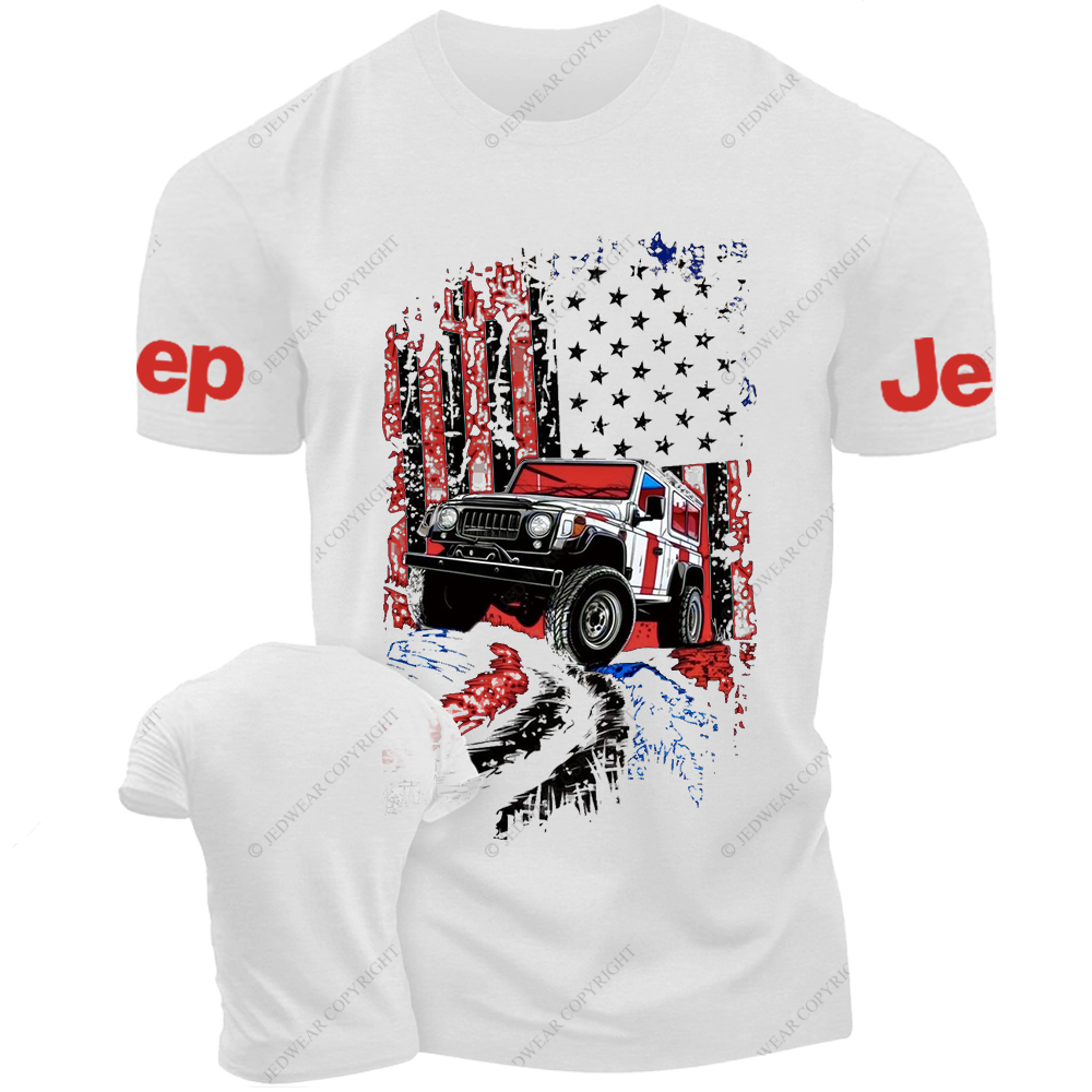 Wrangler JK American Flag Jp T-Shirt