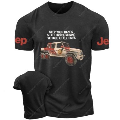 Keep Your Hands Feet Inside Moving Dinosaur Jp T-Shirt