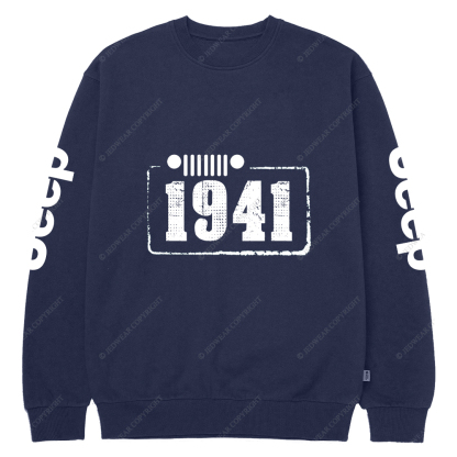 Created Times Since 1941 Jp Crew Neck Sweatshirt