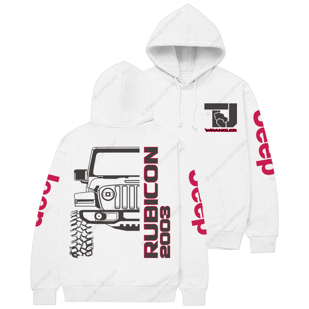 Rubicon Wrangler TJ Est 2003 Jp Lover Casual Hoodie