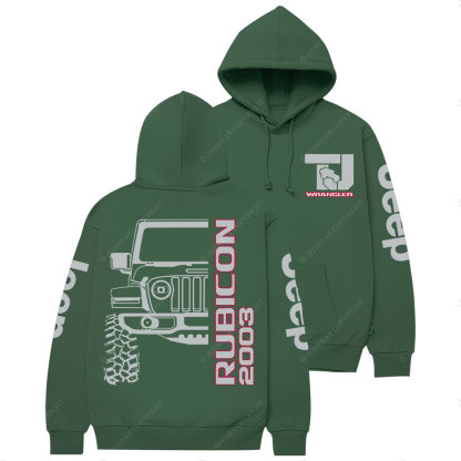 Rubicon Wrangler TJ Est 2003 Jp Lover Casual Hoodie