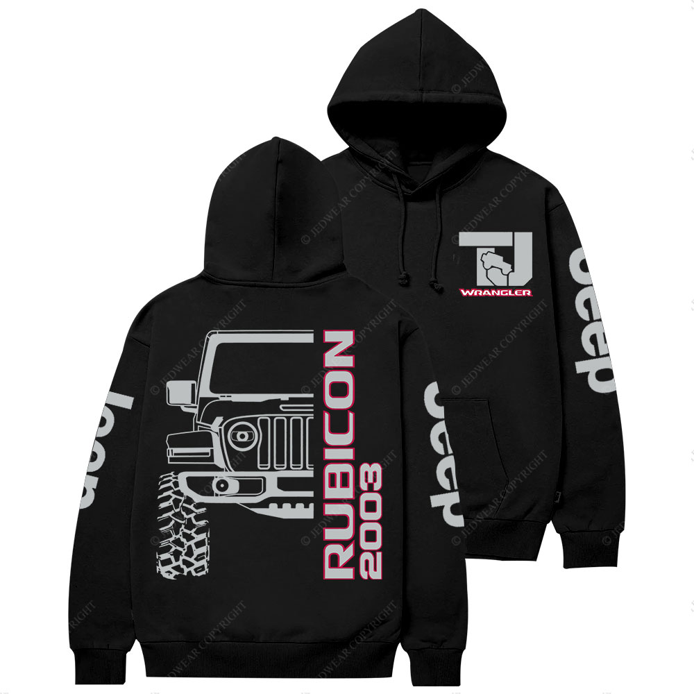 Rubicon Wrangler TJ Est 2003 Jp Lover Casual Hoodie
