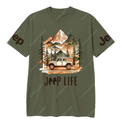 A Jp Galloping Through The Mountains And Forests Jp T-Shirt