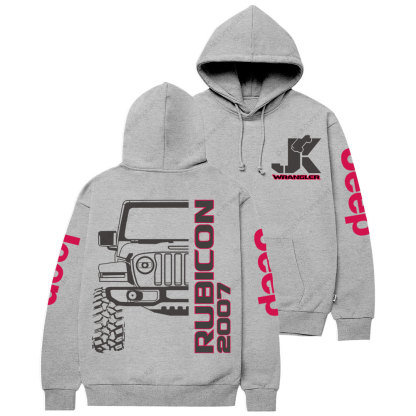Rubicon Wrangler JK Est 2007 Jp Lover Casual Hoodie