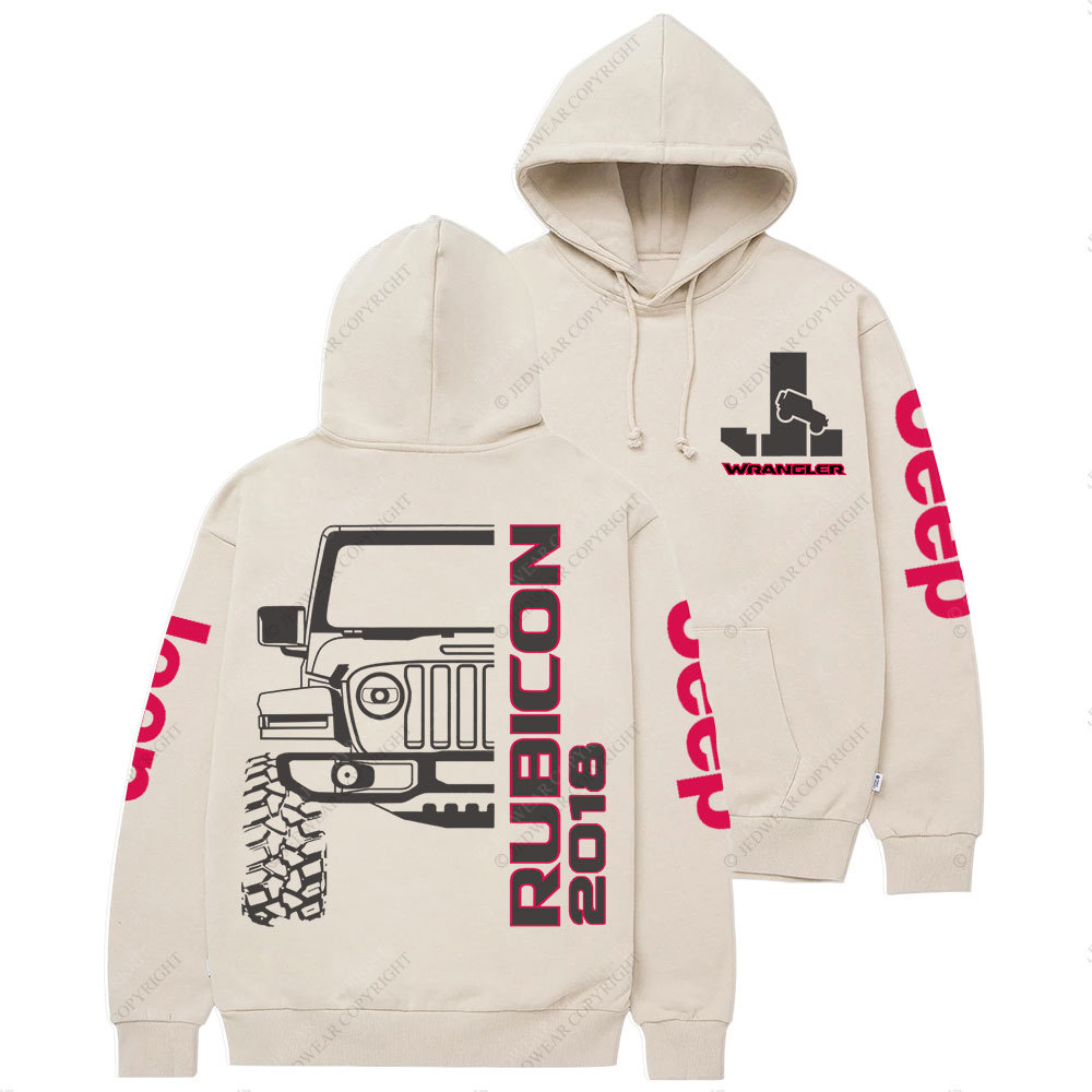 Rubicon Wrangler JL Est 2018 Jp Lover Casual Hoodie