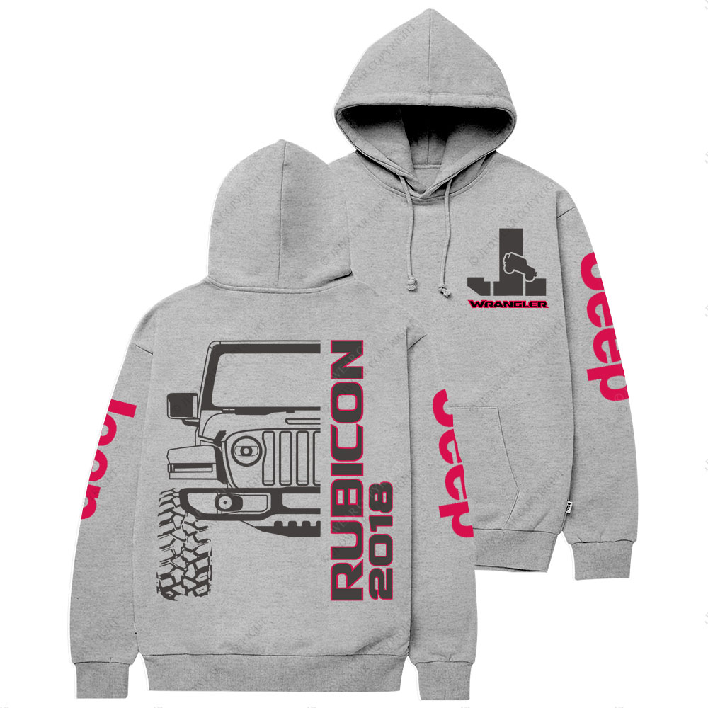 Rubicon Wrangler JL Est 2018 Jp Lover Casual Hoodie