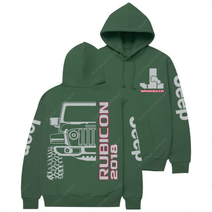 Rubicon Wrangler JL Est 2018 Jp Lover Casual Hoodie
