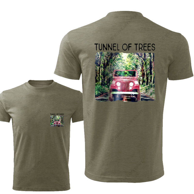 Tonnel Of Trees Road Gress JP T-Shirt