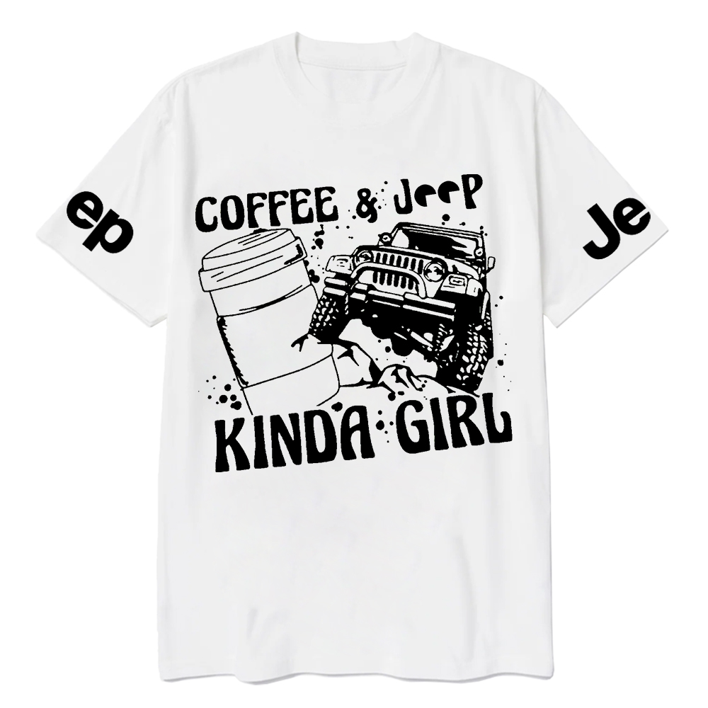 Coffee And Car Kinda Girl Jp T-Shirt