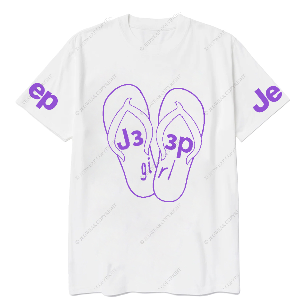 Off-Road Girl Slippers Jp T-Shirt