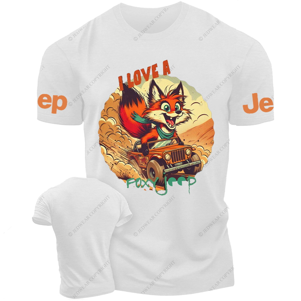 I Love A Funny Fox Jp T-Shirt 