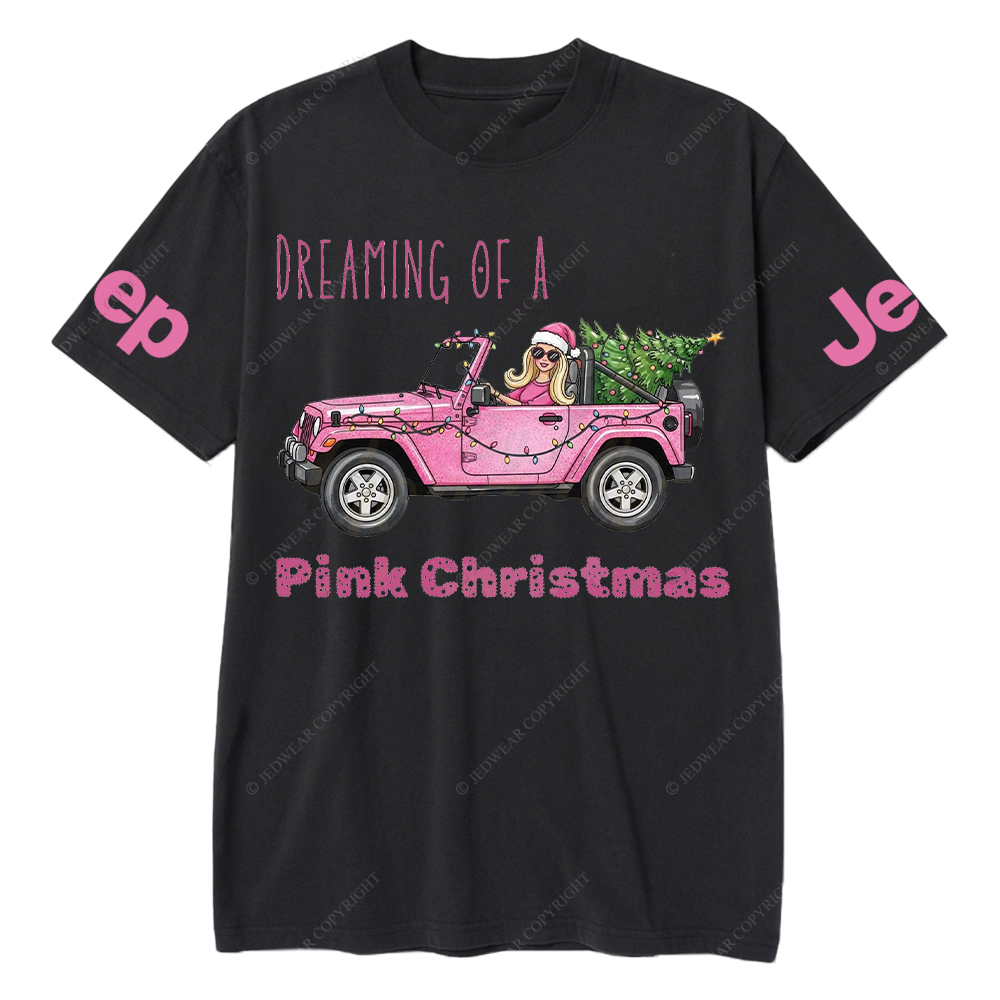 Dreaming Of A Pink Christmas Jp T-Shirt