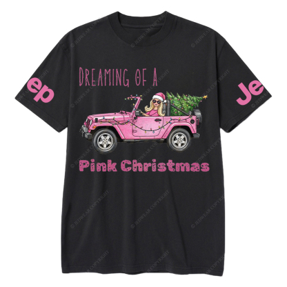 Dreaming Of A Pink Christmas Jp T-Shirt