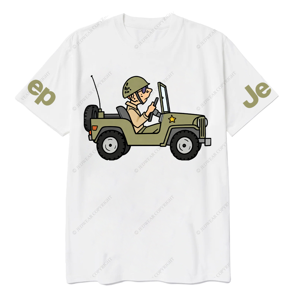 Cartoon Funny Willys Jp T-Shirt