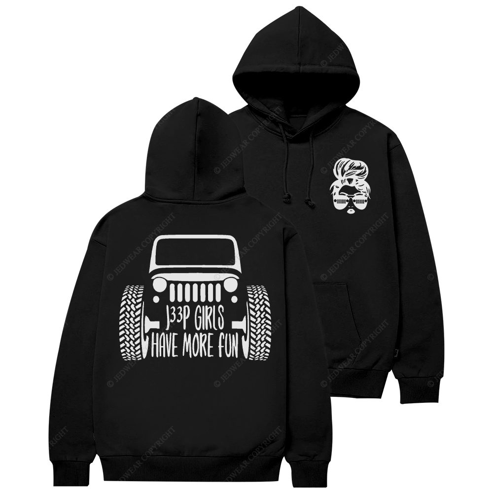 Girls Have More Fun Jp Casual Hoodie