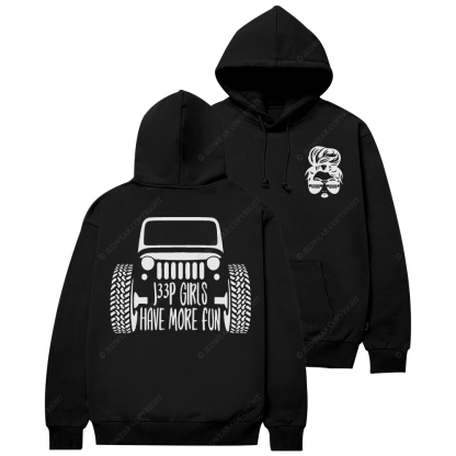 Girls Have More Fun Jp Casual Hoodie