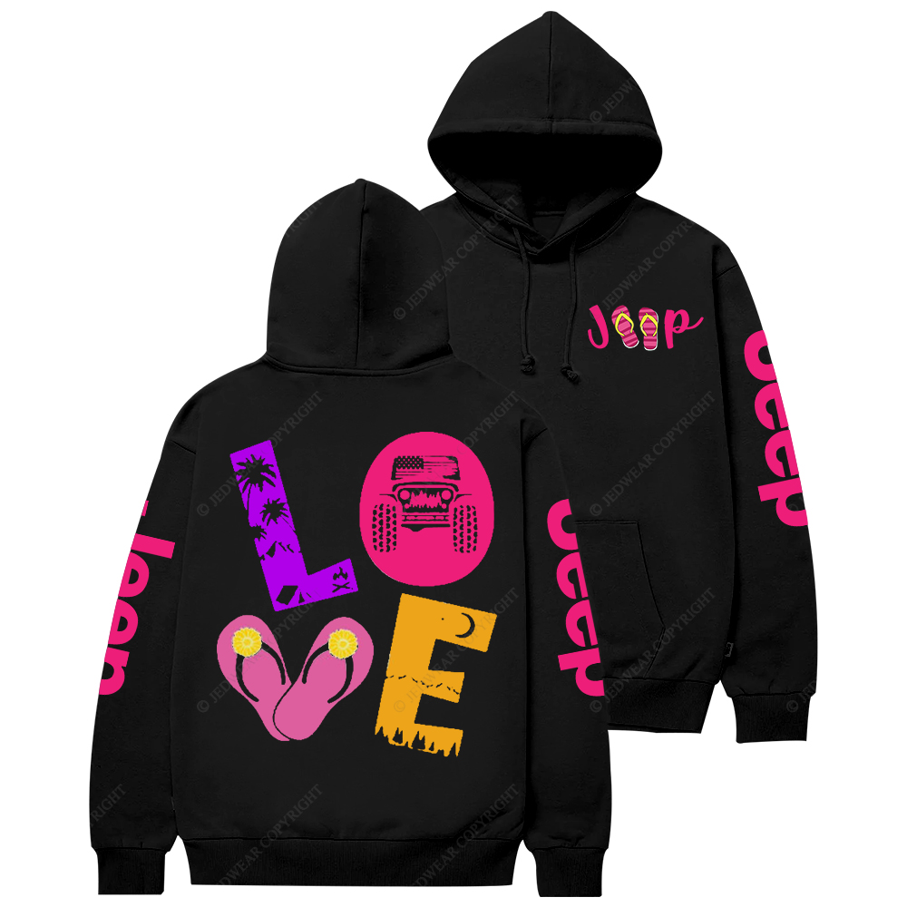 Love Offroad American Forest Jp Casual Hoodie