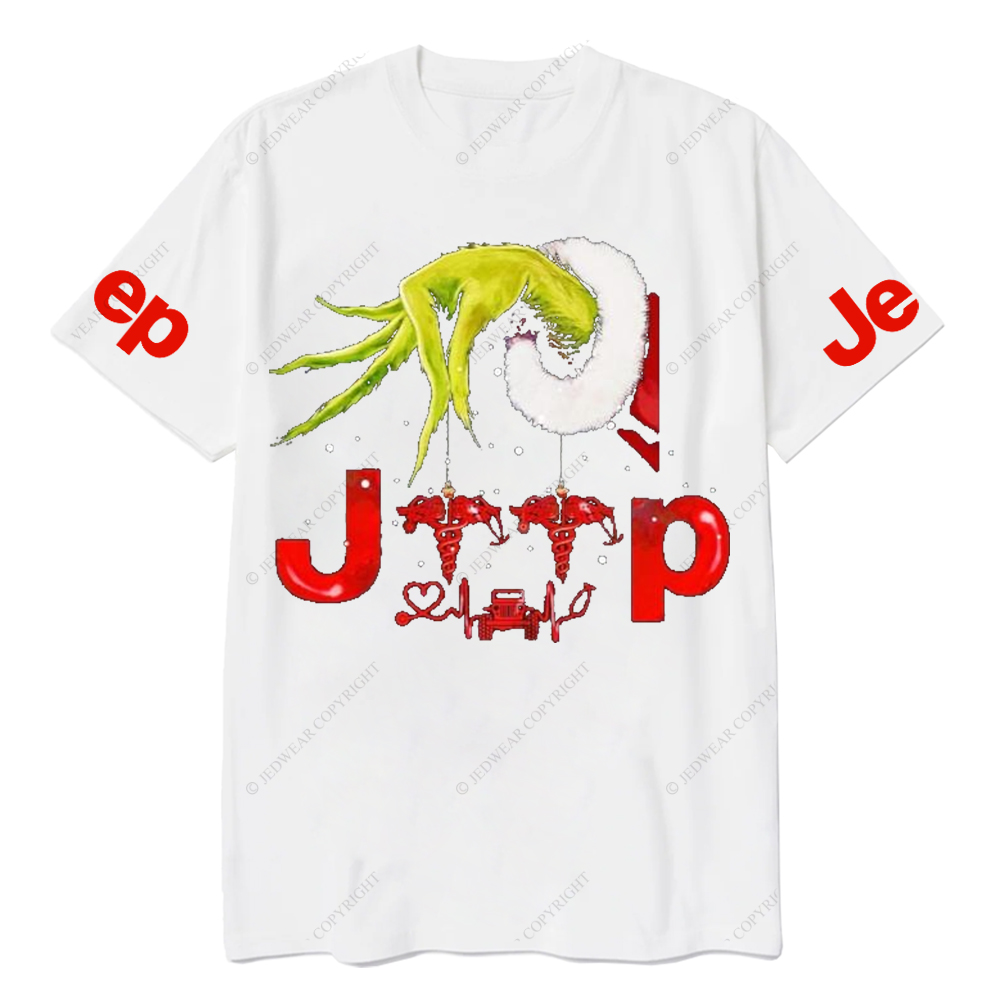 Santa Hug Nurse Merry Christmas  Jp T-Shirt