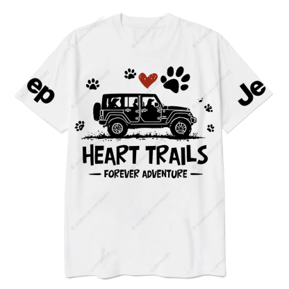 Forever Adventure Heart Trails Jp T-Shirt