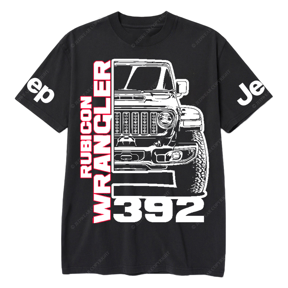 Rubicon Wrangler 392 V8 Trail King Off-Road Muscle Icon Jp T-Shirt