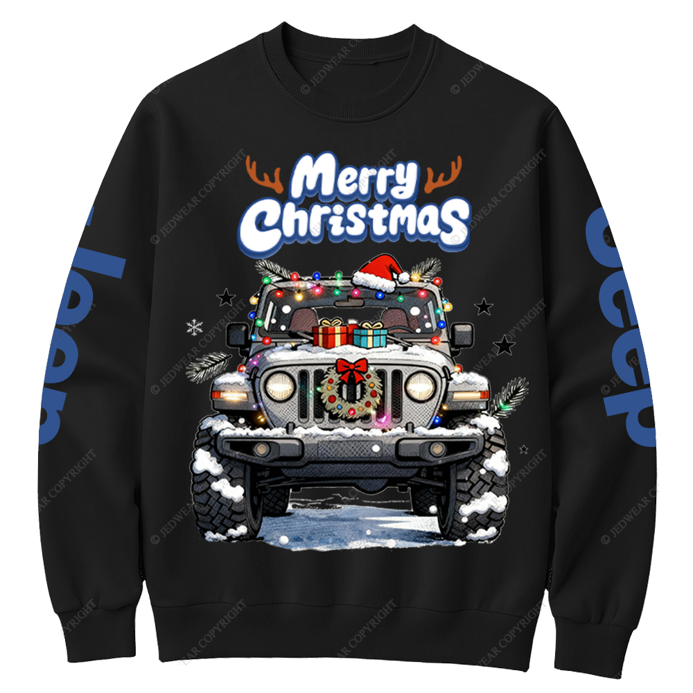 Merry Christmas Jp Crew Neck Sweatshirt