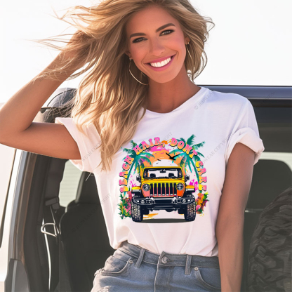Colorful Beach Hair Don't Care T-Shirt