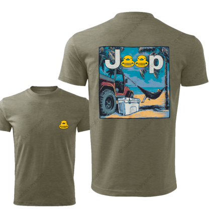 Jp Duck Beach Hammock Leisure Jp T-Shirt