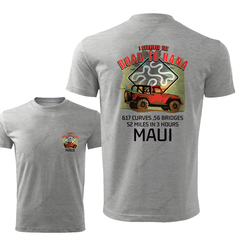 I Survived The Road To Hana Curves  JP T-Shirt