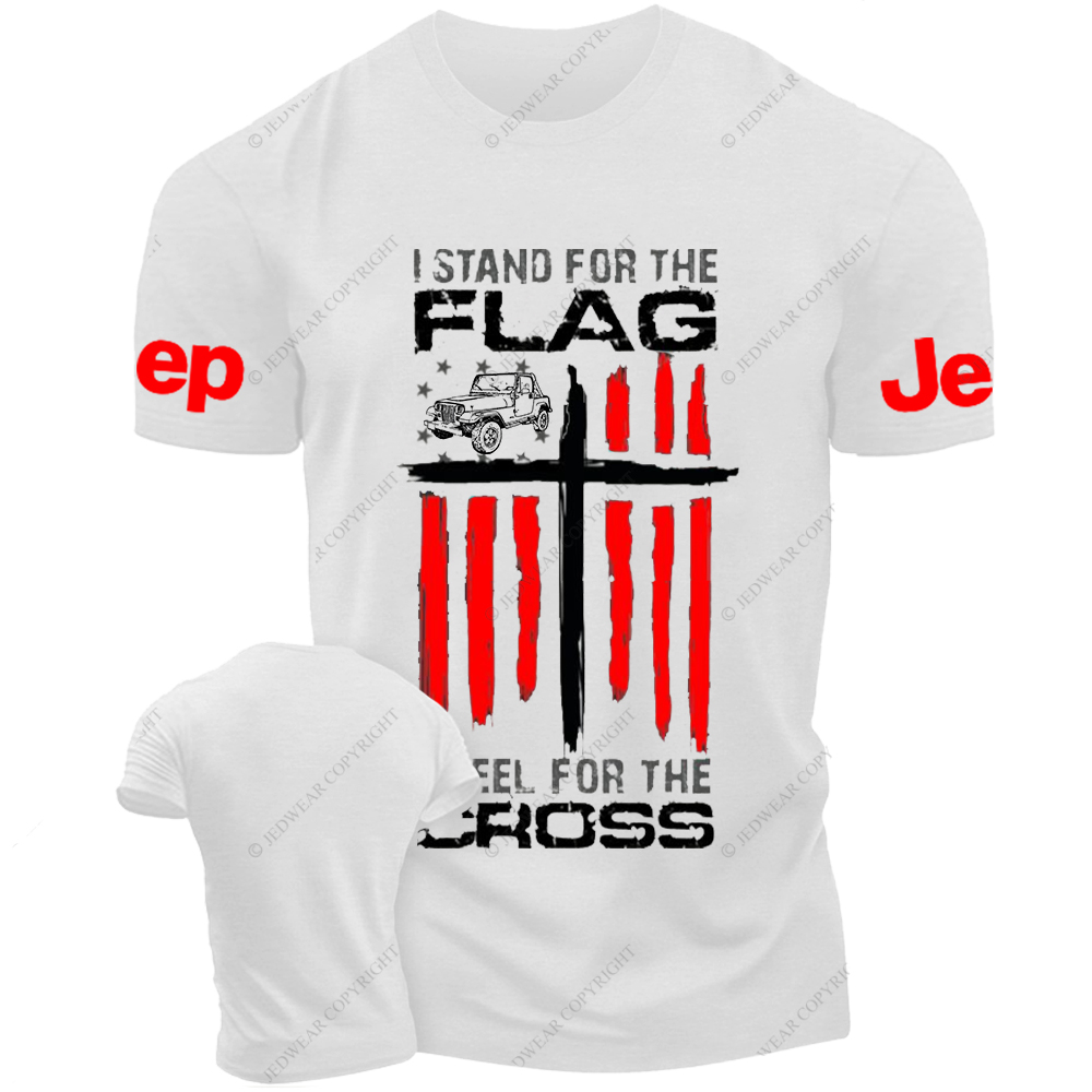 I Stand For The Flag Kneel For The Cross Jp T-Shirt
