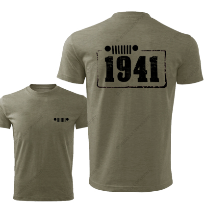 JP Created Times Since 1941 Front And Rear Design JP T-Shirt