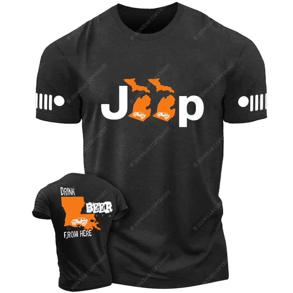 Map Of The Americas Jp T-Shirt